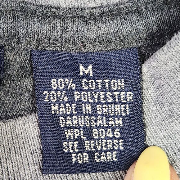 Vtg Aeropostale Sweatshirt Mens M Spellout Cyber Y2k Embroidered Chunky Retro - Picture 6 of 8